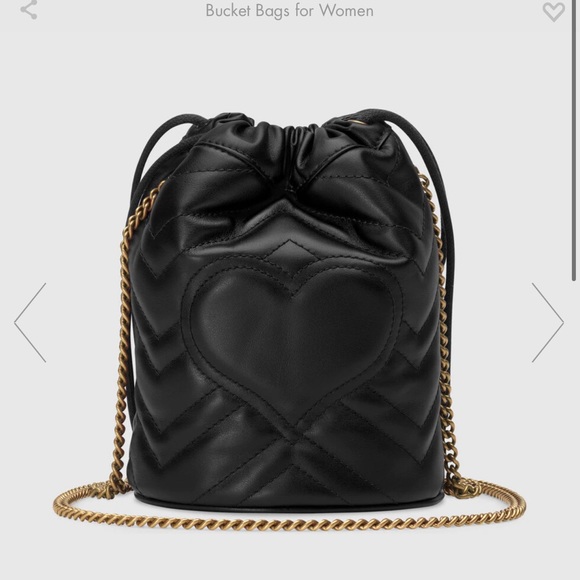 NEW GUCCI GG Marmont mini bucket bag - Picture 12 of 15